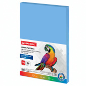 Бумага цветная BRAUBERG, А4, 80 г/м2, 100 л., интенсив, синяя, для офисной техники, 112453 за 207 ₽. Бумага цветная форматная. Доставка по РФ. Без переплат!