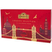 Чай AHMAD "London Selection" ассорти 8 вкусов, НАБОР 40 пакетиков, N073 за 580 ₽. Чайные подарочные наборы. Доставка по РФ. Без переплат!