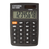 Калькулятор карманный CITIZEN SLD-100NR (90х60 мм), 8 разрядов, двойное питание за 473 ₽. Калькуляторы карманные. Доставка по РФ. Без переплат!