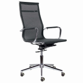 Кресло офисное BRABIX PREMIUM "Net EX-533", хром, сетка, черное, 532546 за 16 113 ₽. Кресла современного дизайна. Доставка по РФ. Без переплат!