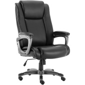 Кресло офисное BRABIX PREMIUM "Solid HD-005", НАГРУЗКА до 180 кг, рециклированная кожа, черное, 531941 за 25 942 ₽. Кресла повышенных нагрузок. Доставка по РФ. Без переплат!