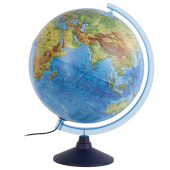 Глобус интерактивный физический/политический Globen, диаметр 320 мм, с подсветкой, INT13200288 за 2 154 ₽. Глобусы. Доставка по РФ. Без переплат!