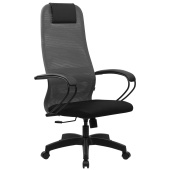 Кресло BRABIX PREMIUM "Ultimate EX-800" пластик, плотная двойная сетка Х2, черное/серое, 532915 за 10 695 ₽. Кресла для руководителей. Доставка по РФ. Без переплат!