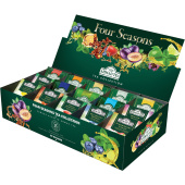 Чай AHMAD "Four Seasons" ассорти 15 вкусов, НАБОР 90 пакетов, N060S за 859 ₽. Чайные подарочные наборы. Доставка по РФ. Без переплат!