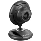 Веб-камера DEFENDER C-2525HD, 2 Мп, микрофон, USB 2.0, регулируемое крепление, черная, 63252 за 1 730 ₽. Веб-камеры. Доставка по РФ. Без переплат!