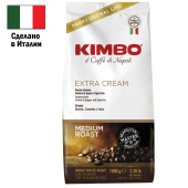 Кофе в зернах KIMBO "Extra Cream" 1 кг, ИТАЛИЯ за 2 484 ₽. Кофе зерновой. Доставка по РФ. Без переплат!