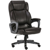 Кресло офисное BRABIX PREMIUM "Favorite EX-577", пружинный блок, рециклир. кожа, коричневое, 531936 за 17 038 ₽. Кресла для руководителей. Доставка по РФ. Без переплат!