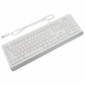 Клавиатура проводная A4TECH Fstyler FK10, USB, 104 кнопки, белая, 1147536 за 1 822 ₽. Клавиатуры проводные. Доставка по РФ. Без переплат!