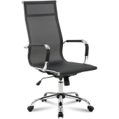 Кресло офисное BRABIX "Line EX-530", хром, сетка, черное, 531846 за 13 266 ₽. Кресла для руководителей. Доставка по РФ. Без переплат!