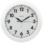 Часы настенные TROYKATIME (TROYKA) 11110118, круг, белые, белая рамка, 29х29х3,5 см за 799 ₽. Часы офисные. Доставка по РФ. Без переплат!