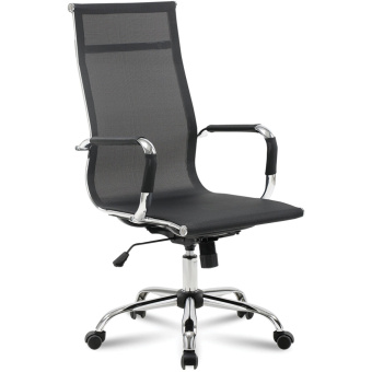 Кресло офисное BRABIX "Line EX-530", хром, сетка, черное, 531846 за 13 266 ₽. Кресла для руководителей. Доставка по России. Без переплат!