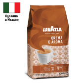 Кофе в зернах LAVAZZA "Crema E Aroma" 1 кг, ИТАЛИЯ, 2444 за 3 340 ₽. Кофе зерновой. Доставка по РФ. Без переплат!