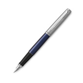 Ручка перьевая PARKER "Jotter Royal Blue CT", корпус синий, детали из нержавеющей стали, синяя, 2030950 за 3 920 ₽. Ручки перьевые подарочные. Доставка по РФ. Без переплат!