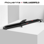 Щипцы для завивки волос ROWENTA Karl Lagerfeld CF323LF0, диаметр 32 мм, конусная форма, 120-200°C, черный, 1830008509 за 5 238 ₽. Приборы для укладки волос. Доставка по РФ. Без переплат!