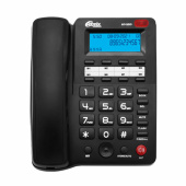 Телефон RITMIX RT-550 black, АОН, спикерфон, память 100 номеров, тональный/импульсный режим, 80001483 за 2 391 ₽. Стационарные телефоны. Доставка по РФ. Без переплат!