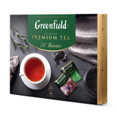 Чай GREENFIELD "Premium Tea Collecton" ассорти 24 вкусов, НАБОР 96 пакетиков, 1782-08 за 1 501 ₽. Чайные подарочные наборы. Доставка по РФ. Без переплат!
