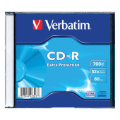 Диск CD-R VERBATIM, 700 Mb, 52х, Slim Case (1 штука) за 257 ₽. Диски CD, DVD, BD (Blu-ray). Доставка по РФ. Без переплат!