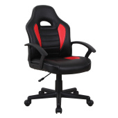 Кресло компьютерное BRABIX "Spark GM-201", экокожа, черное/красное, 532503 за 8 442 ₽. Кресла игровые. Доставка по РФ. Без переплат!
