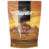Кофе растворимый JARDIN "Kenya Kilimanjaro" 150 г, сублимированный, 1018-14 за 523 ₽. Кофе растворимый. Доставка по РФ. Без переплат!