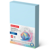 Бумага цветная BRAUBERG, А4, 80 г/м2, 500 л., пастель, голубая, для офисной техники, 115218 за 2 314 ₽. Бумага цветная форматная. Доставка по РФ. Без переплат!