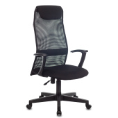 Кресло офисное KB-8, ткань-сетка, черное, 492617 за 8 871 ₽. Кресла для руководителей. Доставка по РФ. Без переплат!