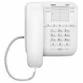 Телефон Gigaset DA410, память 10 номеров, спикерфон, тональный/импульсный режим, белый, S30054S6529S302 за 3 341 ₽. Стационарные телефоны. Доставка по РФ. Без переплат!