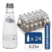 Вода газированная минеральная BAIKAL RESERVE 0,25 л, стеклянная бутылка, 4670010850382 за 125 ₽. Минеральная и питьевая вода. Доставка по РФ. Без переплат!