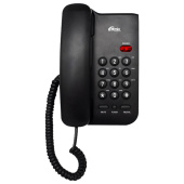 Телефон RITMIX RT-311 black, световая индикация звонка, тональный/импульсный режим, повтор, черный, 80002231 за 1 296 ₽. Стационарные телефоны. Доставка по РФ. Без переплат!
