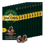 Кофе в алюминиевых капсулах JACOBS "Espresso 10 Intenso" для кофемашин Nespresso, 10 порций, 4057018 за 351 ₽. Кофе и какао в капсулах. Доставка по РФ. Без переплат!