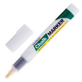 Маркер меловой MUNHWA "Chalk Marker", 3 мм, БЕЛЫЙ, сухостираемый, для гладких поверхностей, CM-05 за 175 ₽. Маркеры меловые. Доставка по РФ. Без переплат!