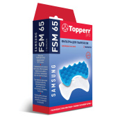 Комплект фильтров TOPPERR FSM 65, для пылесосов SAMSUNG, 1115 за 352 ₽. Аксессуары и расходные материалы для пылесосов и полотеров. Доставка по РФ. Без переплат!