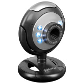 Веб-камера DEFENDER C-110, 0,3 Мп, микрофон, USB 2.0/1.1+3.5 мм jack, подсветка, регулируемое крепление, черная, 63110 за 2 106 ₽. Веб-камеры. Доставка по РФ. Без переплат!