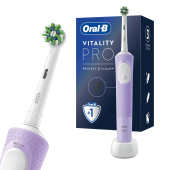 Зубная щетка электрическая ORAL-B (Орал-би) Vitality Pro, ЛИЛОВАЯ, 1 насадка, 80367617 за 4 045 ₽. Электрические зубные щетки. Доставка по РФ. Без переплат!
