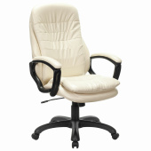 Кресло офисное BRABIX PREMIUM "Omega EX-589", экокожа, бежевое, 532095 за 14 247 ₽. Кресла для руководителей. Доставка по РФ. Без переплат!
