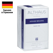 Чай ALTHAUS "Assam Meleng" черный, 20 пакетиков в конвертах по 1,75 г, ГЕРМАНИЯ, TALTHB-DP0015 за 431 ₽. Чай пакетированный. Доставка по РФ. Без переплат!