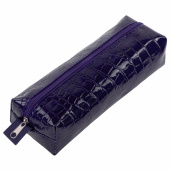 Пенал-косметичка BRAUBERG, "крокодиловая кожа", 20х6х4 см, "Ultra purple", 270848 за 158 ₽. Пеналы мягкие. Доставка по РФ. Без переплат!