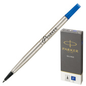 Стержень для ручки-роллера PARKER "Quink RB", металлический 116 мм, узел 0,5 мм, синий, 1950279 за 1 558 ₽. Стержни для ручек-роллеров. Доставка по РФ. Без переплат!