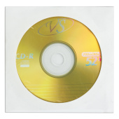 Диск CD-R VS, 700 Mb, 52х, бумажный конверт (1 штука) за 111 ₽. Диски CD, DVD, BD (Blu-ray). Доставка по РФ. Без переплат!