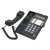 Телефон RITMIX RT-495 black, АОН, спикерфон, память 60 номеров, тональный/импульсный режим, черный, 80002152 за 2 432 ₽. Стационарные телефоны. Доставка по РФ. Без переплат!