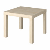 Стол журнальный "Лайк" аналог IKEA (550х550х440 мм), дуб светлый за 2 354 ₽. Столы журнальные и сервировочные. Доставка по РФ. Без переплат!