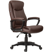 Кресло офисное BRABIX "Enter EX-511", экокожа, коричневое, 531163 за 13 595 ₽. Кресла для руководителей. Доставка по РФ. Без переплат!