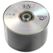 Диски CD-R VS 700 Mb 52x Bulk (термоусадка без шпиля), КОМПЛЕКТ 50 шт., VSCDRB5001 за 2 186 ₽. Диски CD, DVD, BD (Blu-ray). Доставка по РФ. Без переплат!