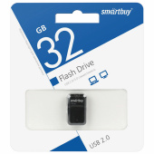 Флеш-диск 32 GB, SMARTBUY Art, USB 2.0, черный, SB32GBAK за 1 397 ₽. Флеш-диски USB. Доставка по РФ. Без переплат!