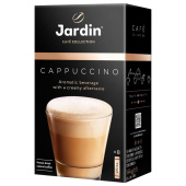 Кофе растворимый порционный JARDIN "3 в 1 Капучино", КОМПЛЕКТ 8 пакетиков по 18 г, 1690-10 за 302 ₽. Кофе растворимый. Доставка по РФ. Без переплат!