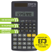 Калькулятор инженерный STAFF STF-310 (142х78 мм), 139 функций, 10+2 разрядов, двойное питание, 250279 за 843 ₽. Калькуляторы инженерные. Доставка по РФ. Без переплат!