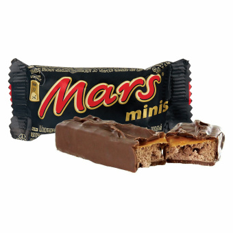 Батончики шоколадные мини MARS "Minis" с нугой и карамелью в молочном шоколаде, 182 г, 2261 за 707 ₽. Шоколад. Доставка по России. Без переплат!