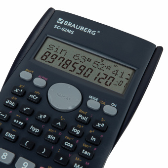 Калькулятор инженерный BRAUBERG SC-82MS (158х85 мм), 240 функций, 10+2 разрядов, темно-синий, 271721 за 1 545 ₽. Калькуляторы инженерные. Доставка по России. Без переплат!