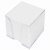 Блок для записей STAFF в подставке прозрачной, куб 9х9х9 см, белый, белизна 90-92%, 129201 за 425 ₽. Блоки для записей в подставке. Доставка по России. Без переплат!
