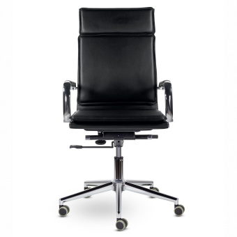 Кресло офисное BRABIX PREMIUM "Kayman EX-532", экокожа, хром, черное, 532543 за 17 308 ₽. Кресла современного дизайна. Доставка по России. Без переплат!