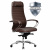 Кресло офисное МЕТТА "SAMURAI" KL-1.04, экокожа, темно-коричневое за 35 005 ₽. Кресла SAMURAI. Доставка по России. Без переплат!
